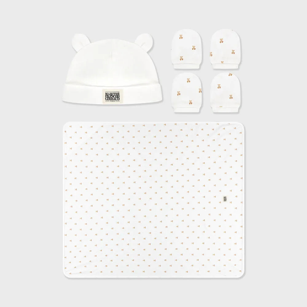 Marithe François Girbaud Baby Gift Pack Set – White