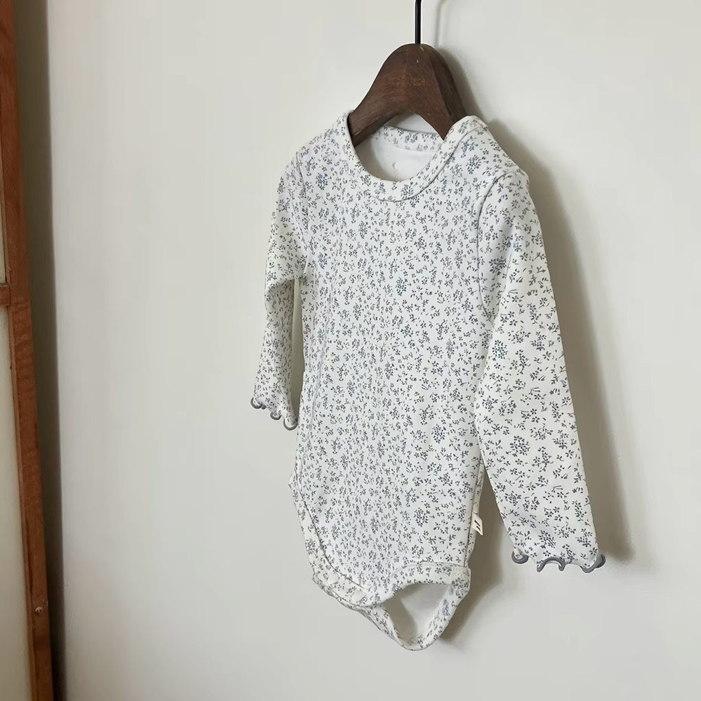 Korean Kidswear | Brody Jane Vintage Floral Baby 4-Piece Set