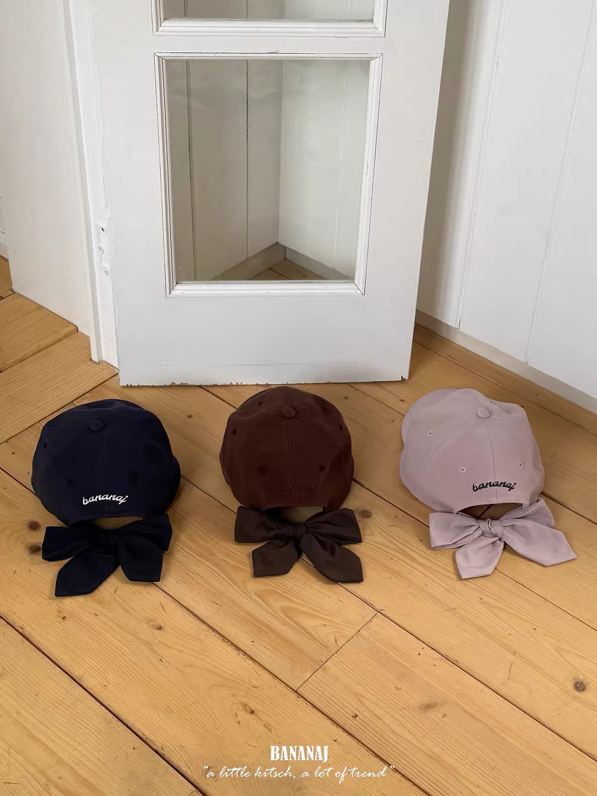 Ribbon Bow Baseball Cap alternate view 7 by Mini Kelly