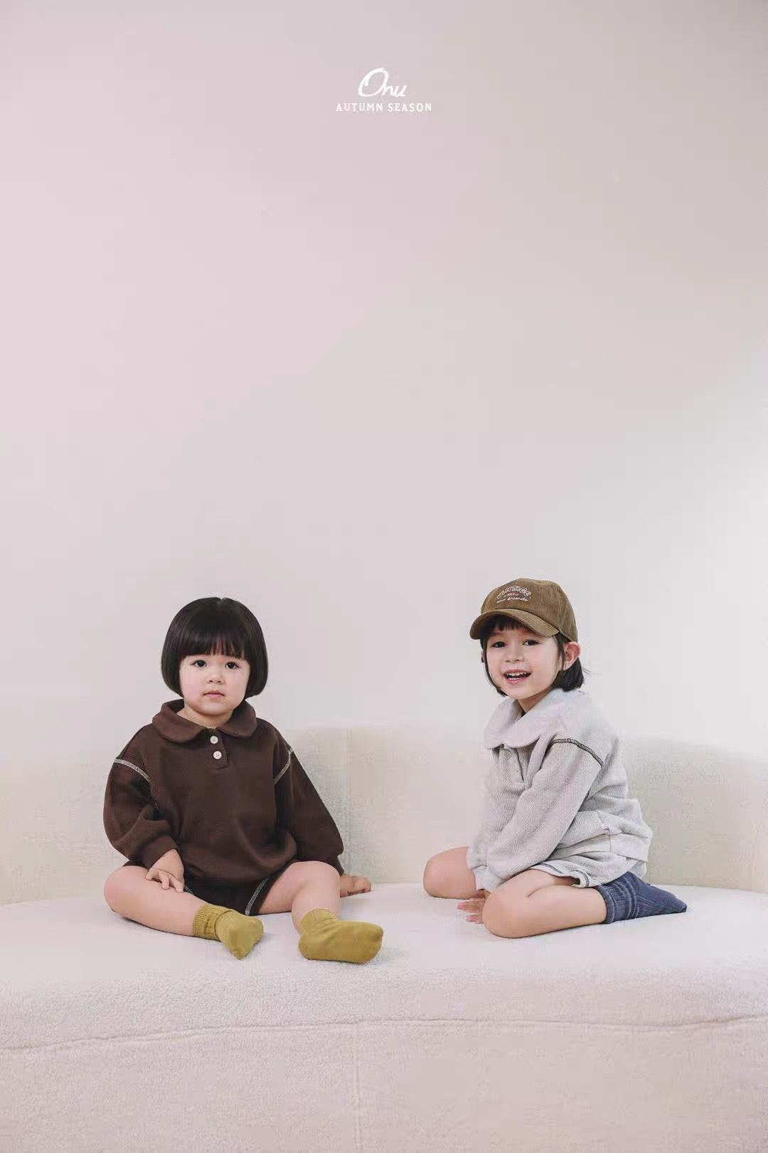 Korean Kidswear | ONU Vintage Corduroy Kids Baseball Cap