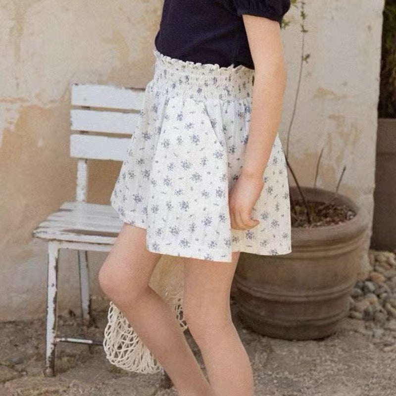 Korean Kidswear - Blossom Floral Shorts