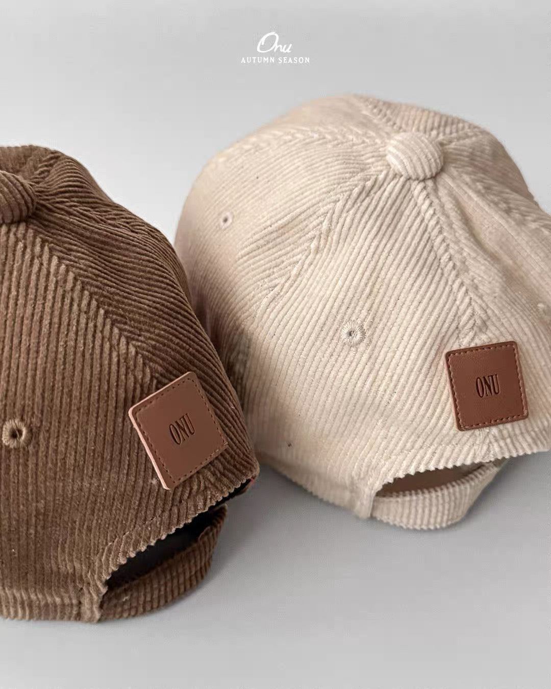 Korean Kidswear | ONU Vintage Corduroy Kids Baseball Cap