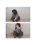 Korean Kidswear | Oversized Striped Long Sleeve Tee