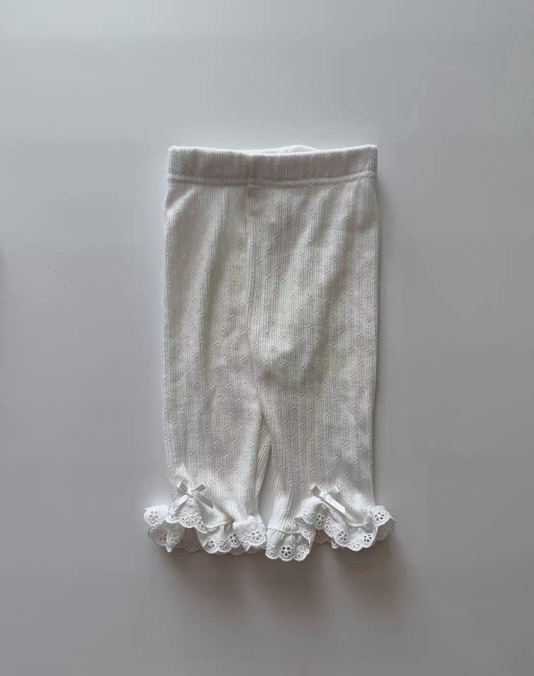 Korean Kidswear | Lace Trim Leggings