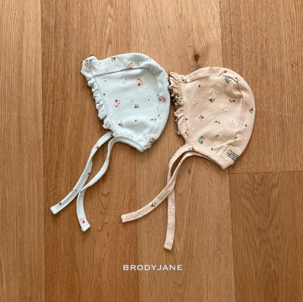 Korean Kidswear | BRODYJANE Baby Floral 4-Piece Set - Blue