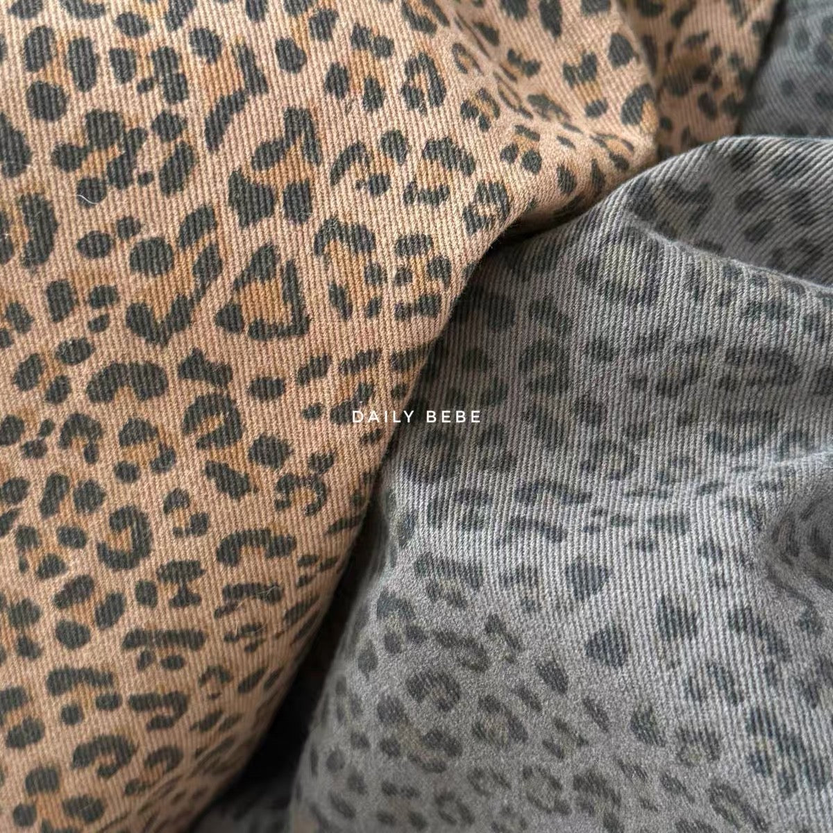Korean Kidswear | DAILY BEBE Leopard Wide Leg Pants