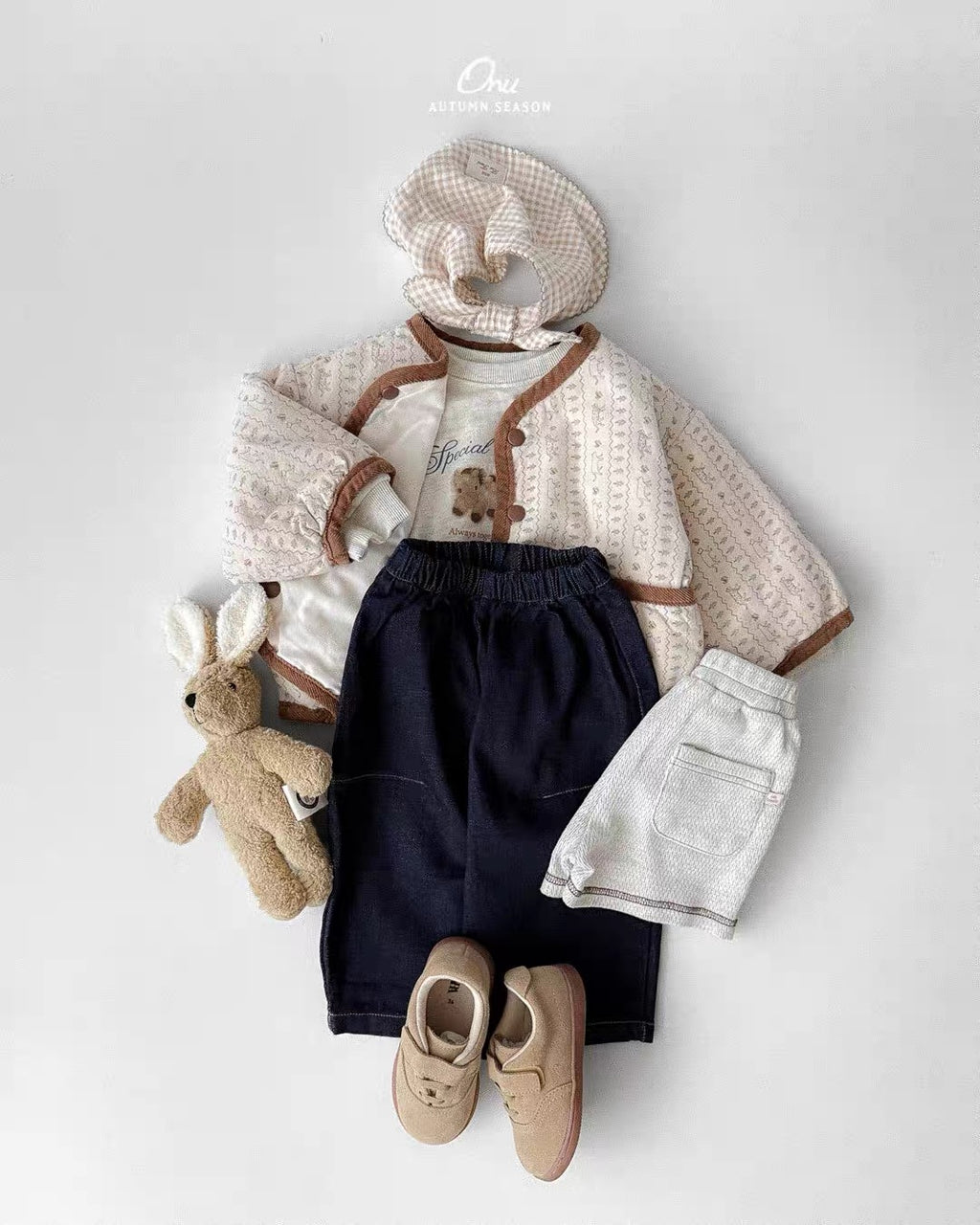 Korean Kidswear | Special Moment Teddy Sweatshirt
