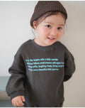 Korean Kidswear | Buttercup Little Journey Waffle Sweatshirt