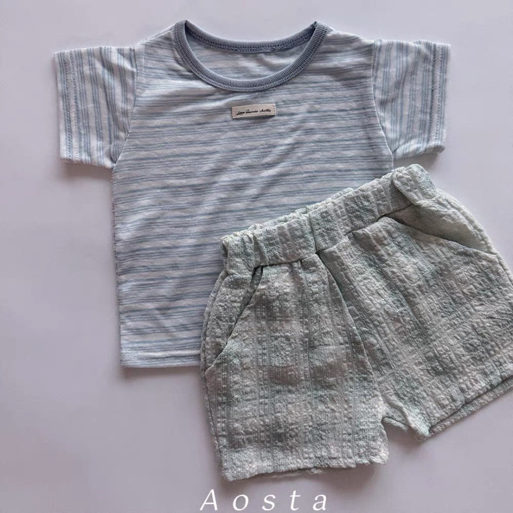 Korean Kidswear | Soft Stripe Tee