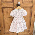 Korean Kidswear | Solid Cotton Floras Pink Pants