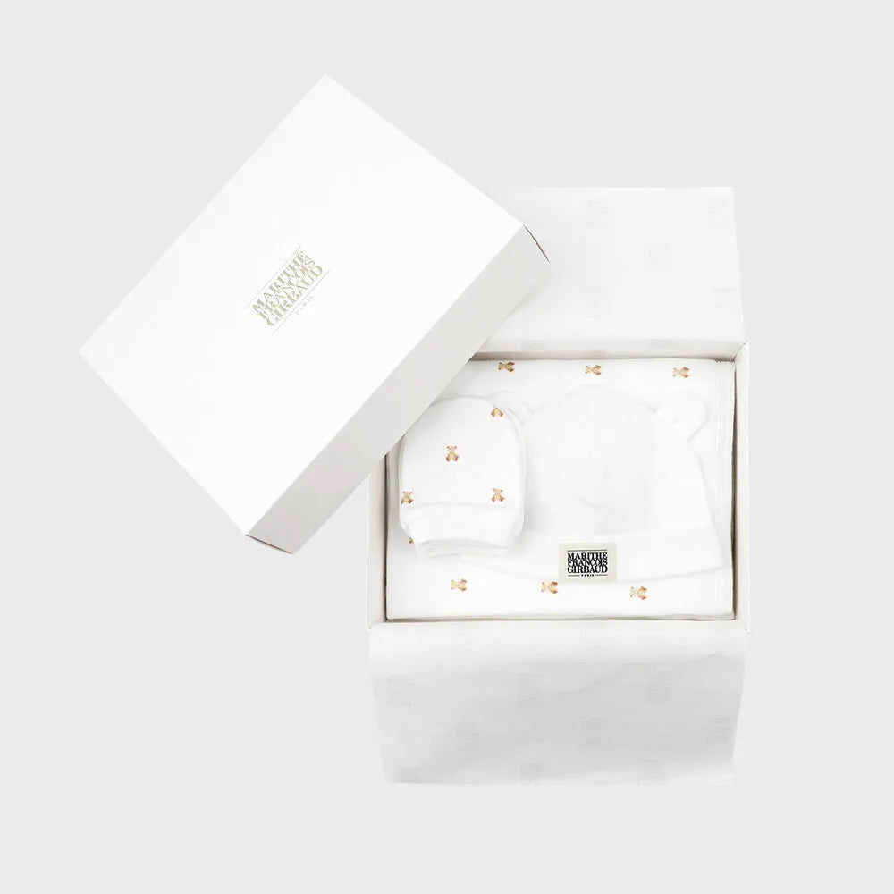 Marithe François Girbaud Baby Gift Pack Set – White