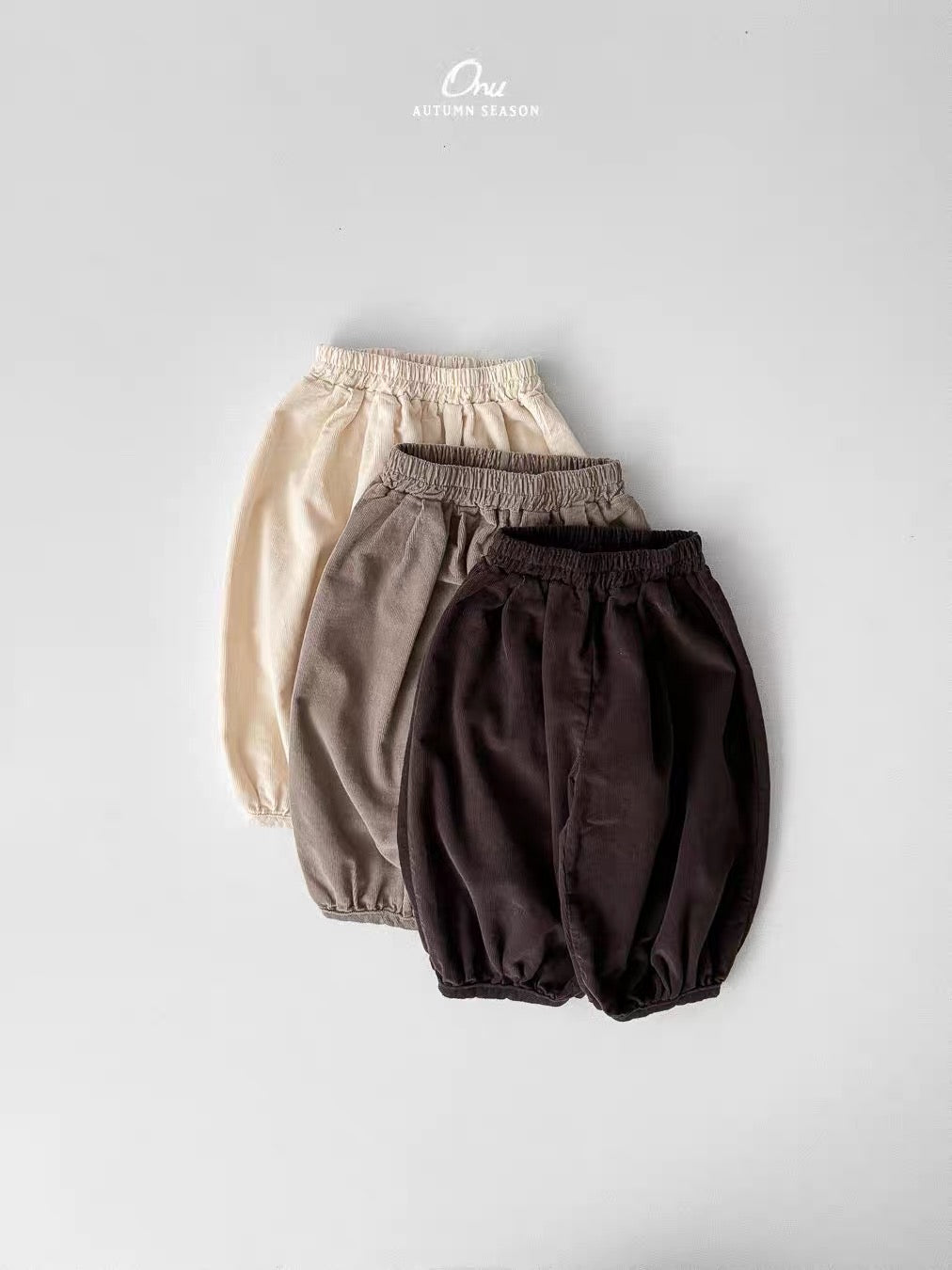 Korean Kidswear | Corduroy Balloon Pants