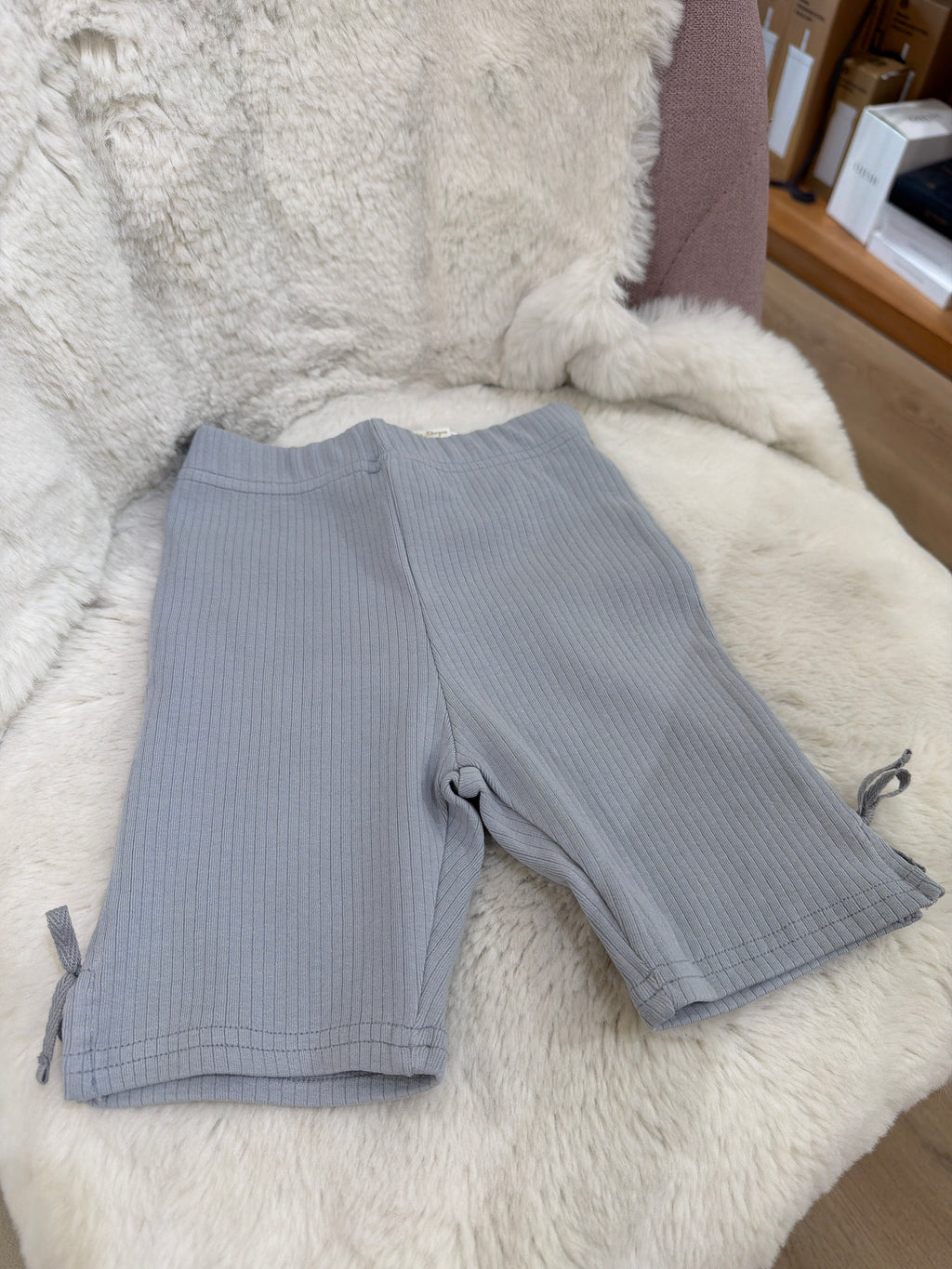 Korean Kidswear - Blue Mid Shorts