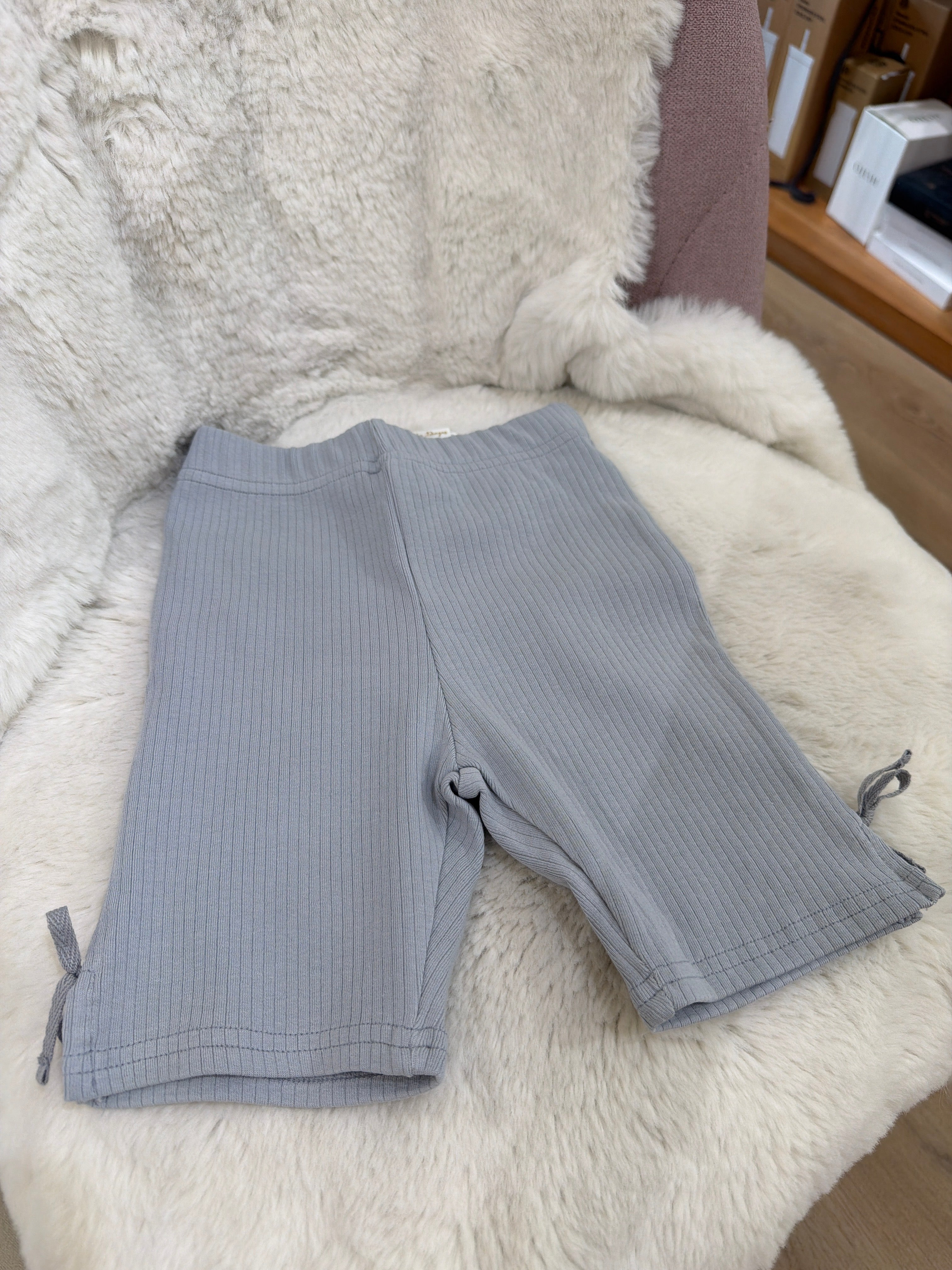 Korean Kidswear - Blue Mid Shorts