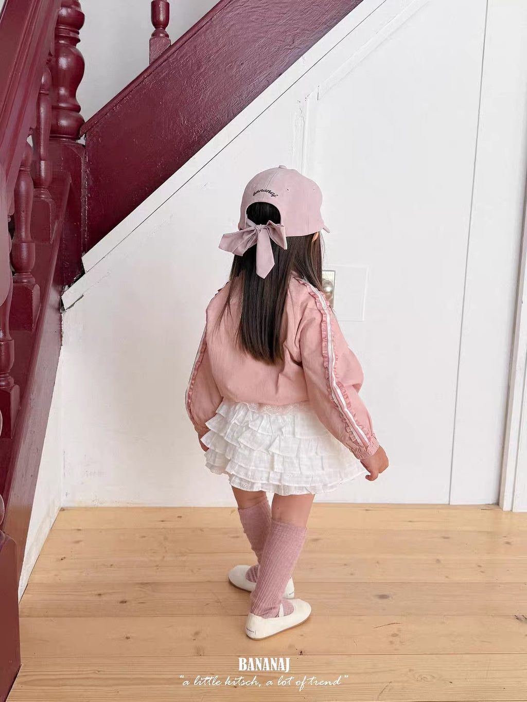 Ribbon Bow Baseball Cap alternate view 9 by Mini Kelly