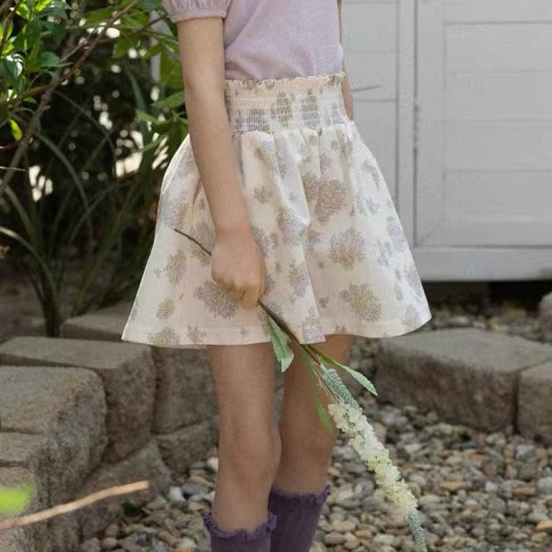 Korean Kidswear - Blossom Floral Shorts
