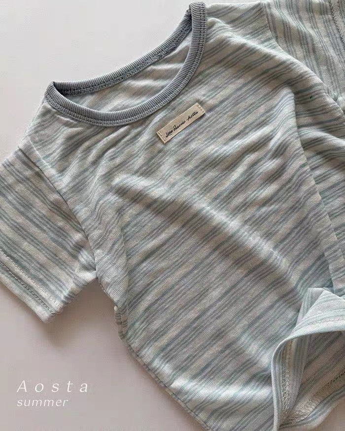 Korean Kidswear | Soft Stripe Tee