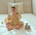 Mallanghanee Bamboo Light 3/4 Sleeve Baby Pajama Set – Yellow