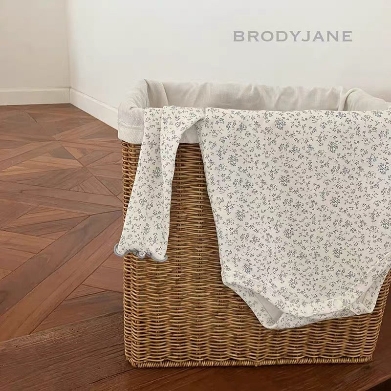Korean Kidswear | Brody Jane Vintage Floral Baby 4-Piece Set