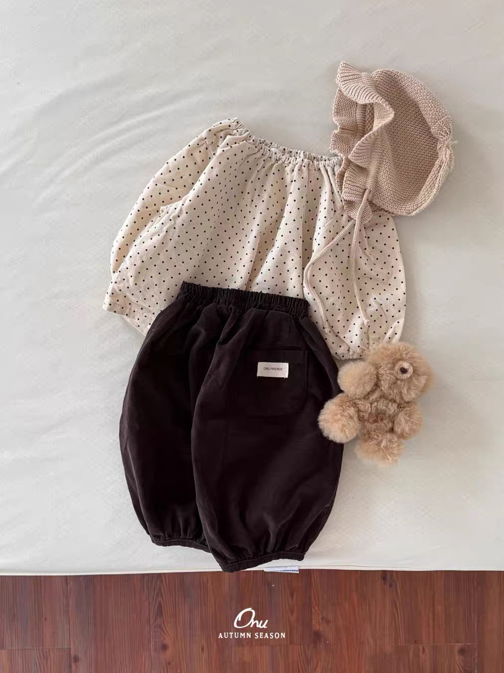 Korean Kidswear | Corduroy Balloon Pants