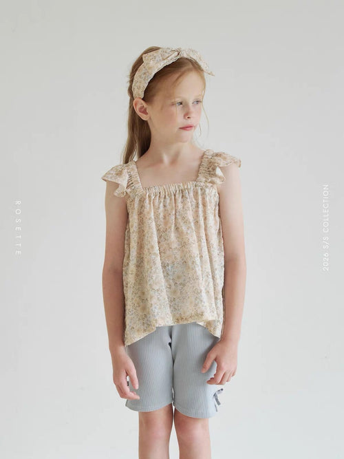 Korean Kidswear - Blue Mid Shorts