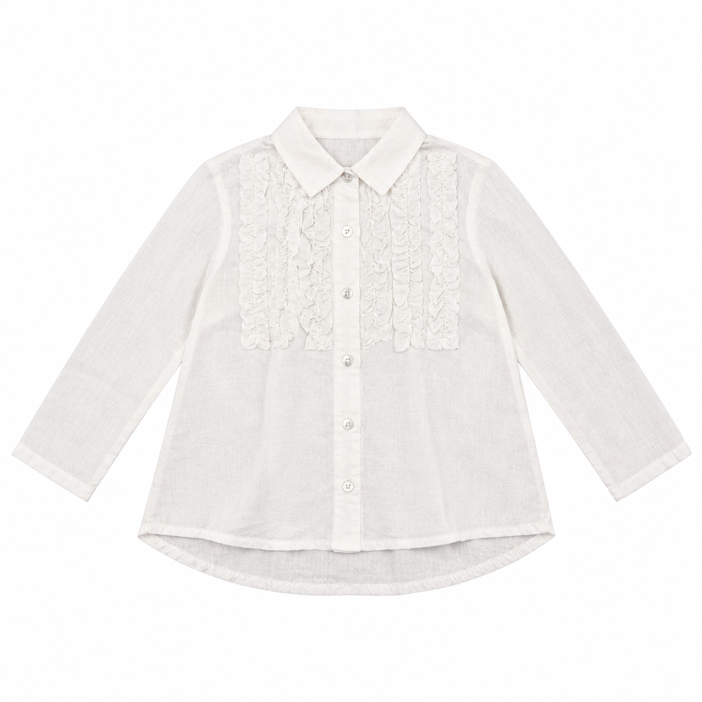 Korean Kidswear | BIEN A BIEN Ruffle Lace Blouse