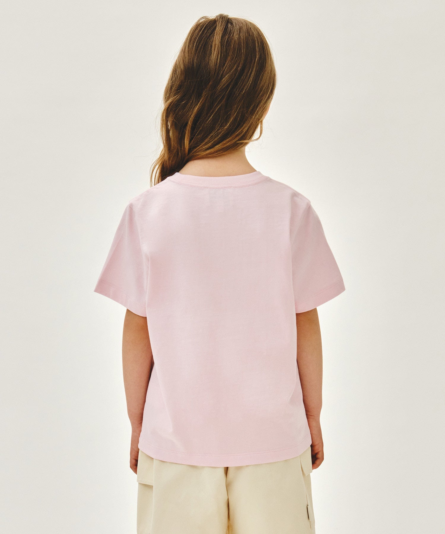 Marithe KIDS CLASSIC LOGO TEE Pink