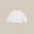 Korean Kidswear Confetti Knit Sweatshirt – Ivory