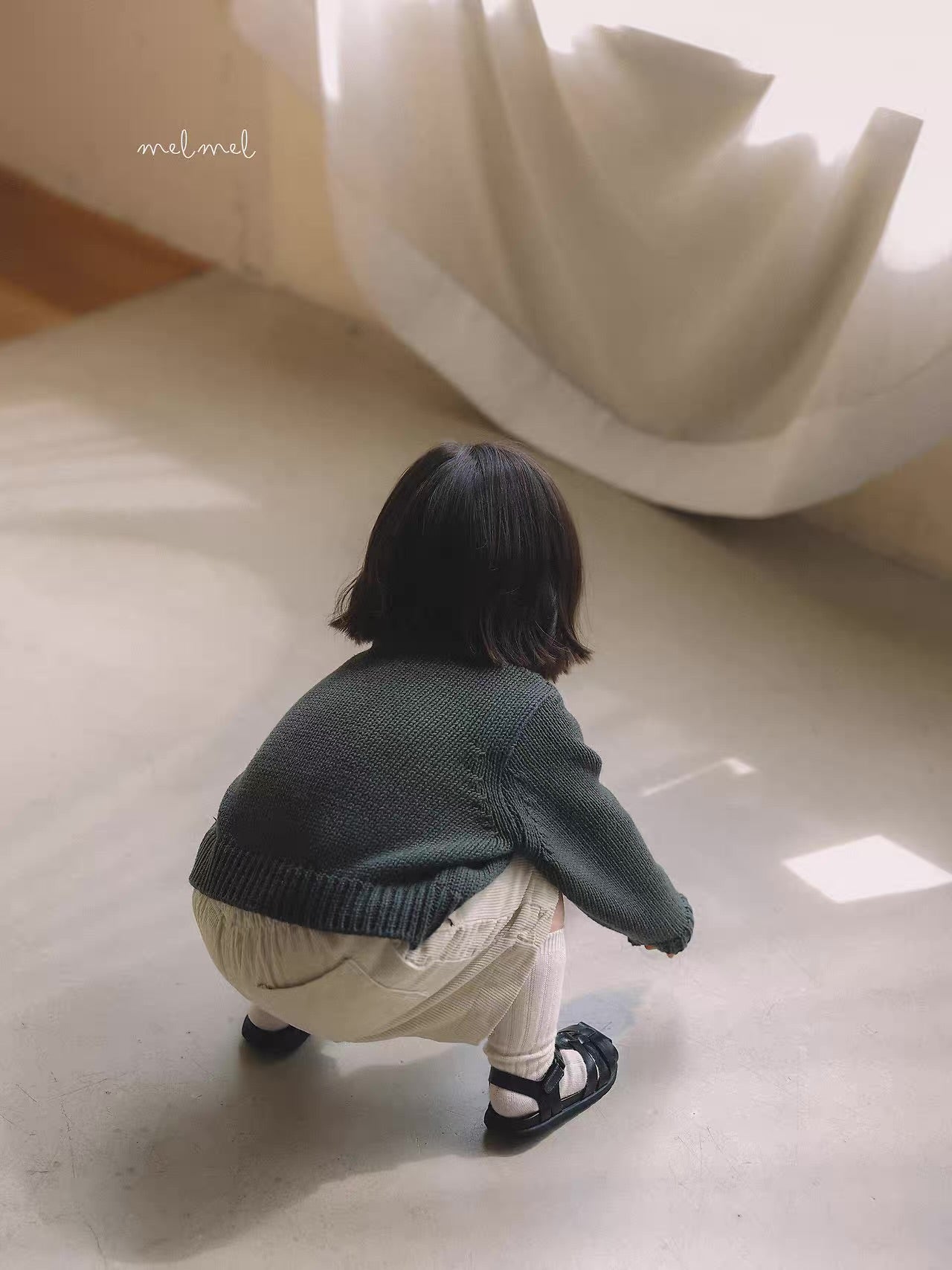 Korean Kidswear Classic Knit Cardigan - 2 Colors