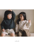 Korean Kidswear Classic Knit Cardigan - 2 Colors