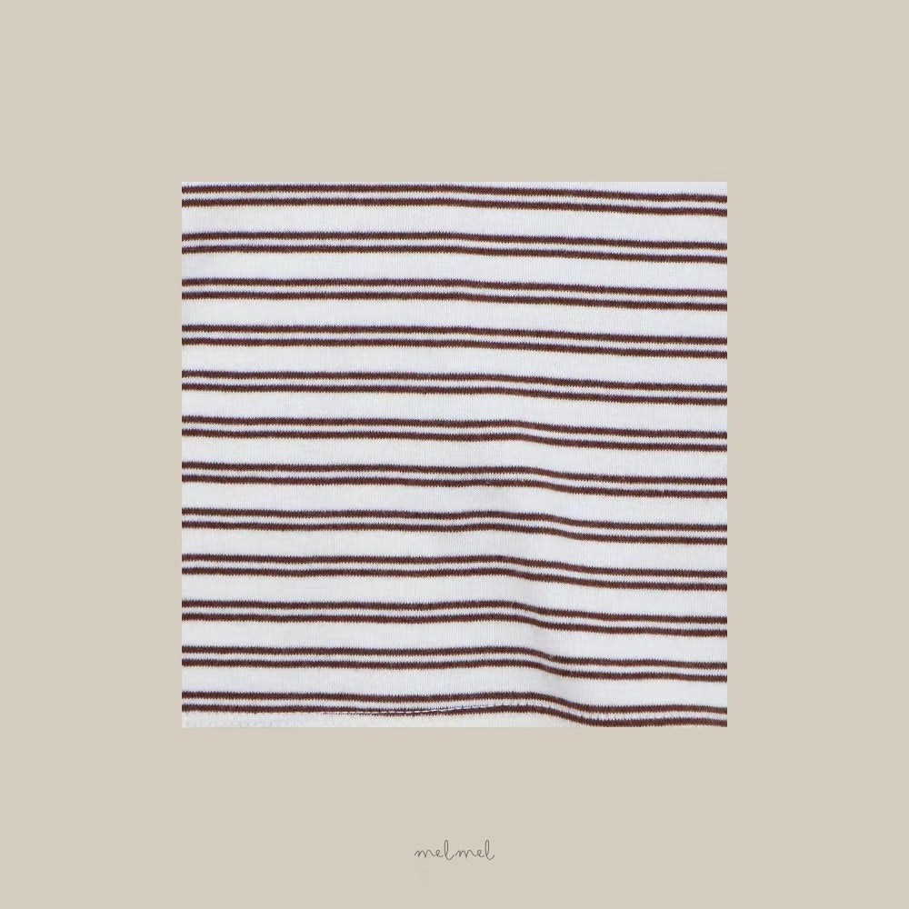 Korean Kidswear Cotton Striped Long Sleeve Tee