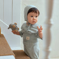 Mallanghanee Bamboo Light 3/4 Sleeve Baby Pajama Set – Green