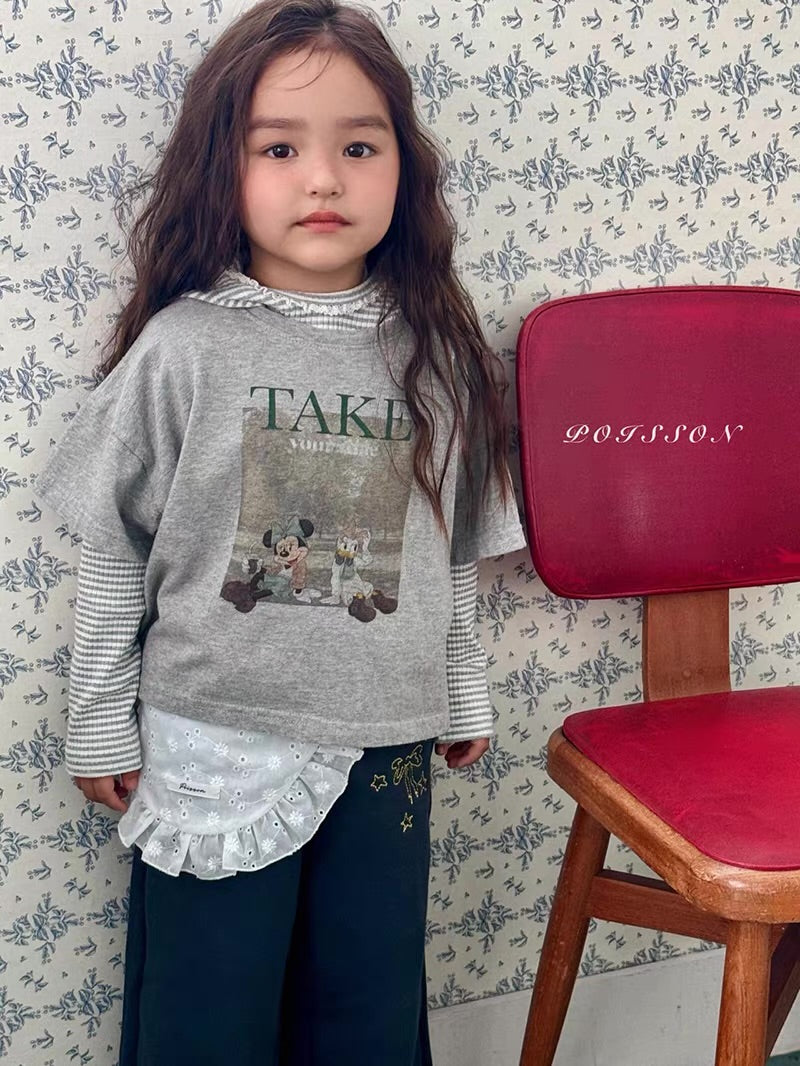 Korean Kidswear | Vintage Cartoon Graphic Oversized T-Shirt