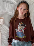 Korean Kidswear | Princess Minnie Graphic Sweatshirt