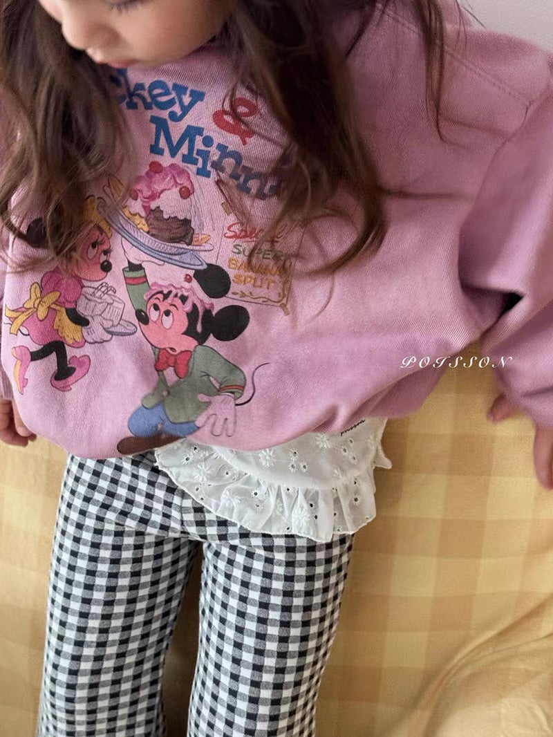 Korean Kidswear | Mouse Dessert Graphic Sweatshirt